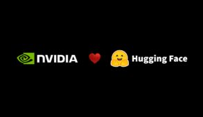 Logos de Hugging Face et Nvidia côte à côte, rachat de la startup d'IA open source à 12,93 milliards de dollars